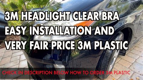 Headlight Clear Bra