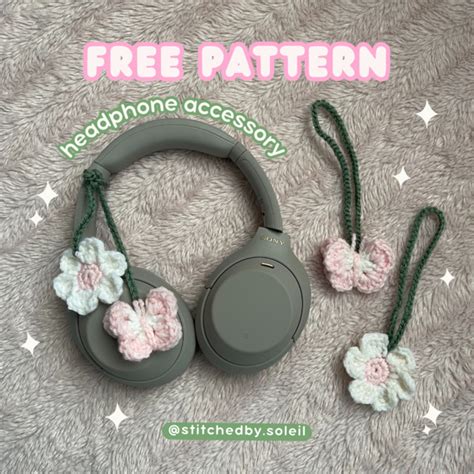 headphone accessories crochet patterns