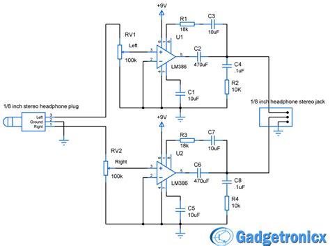 Headphone Amp Circuit