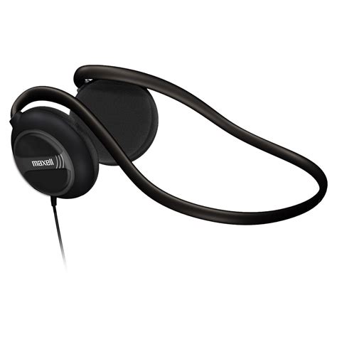 headphone around neck