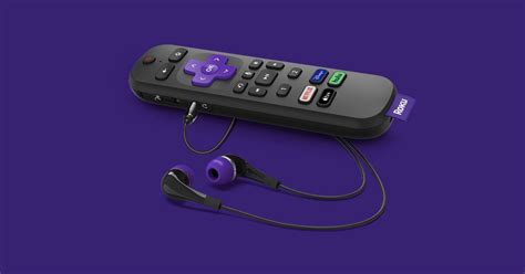 Headphone Jack Roku Remote