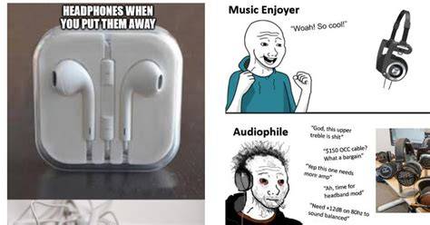 headphone meme