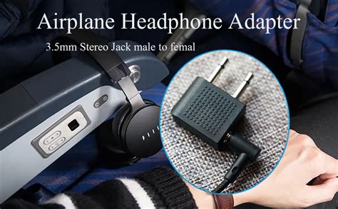headphone plane adapter