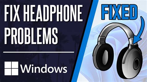 Headphone Problem Sounds