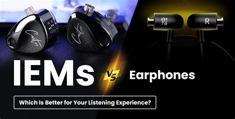 headphone vs iem