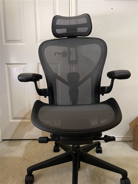 Herman Miller Aeron Fully Loaded With Headrest Track
