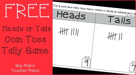 Heads & Tails Printable