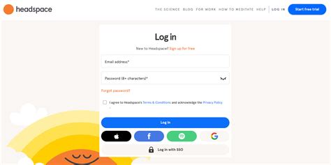 Headspace Login