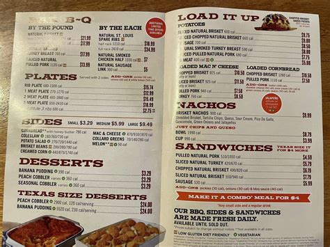 Headys Bbq Menu