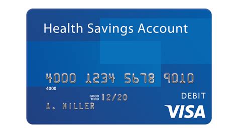 This is a Generic Health Savings Account HSA Debit Card. Stock