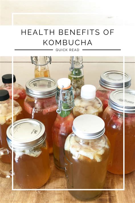 health benefits of drinking kombucha everyday