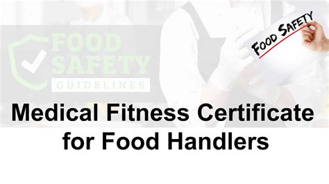 health card for food handlers