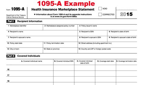 health connector tax form 1095-a