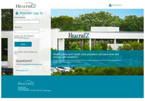 health ez insurance provider portal