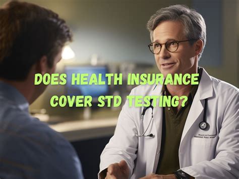 health insurance cover std testing