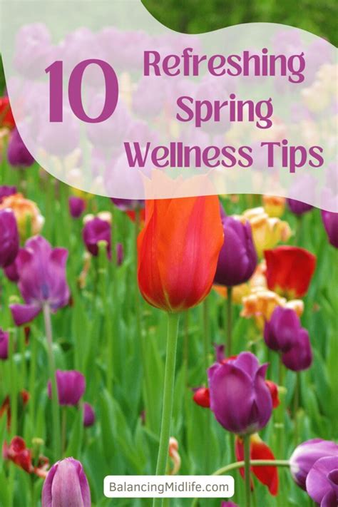 Health Tips For Spring