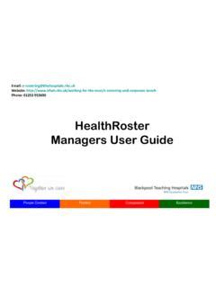 healthroster 11 user guide