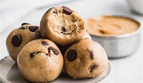 Healthy Cookie Dough Balls | Recipe | Healthy cookie dough, Cookie