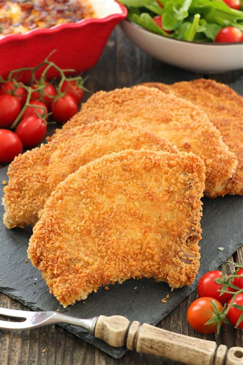 Healthy Breaded Pork Chops