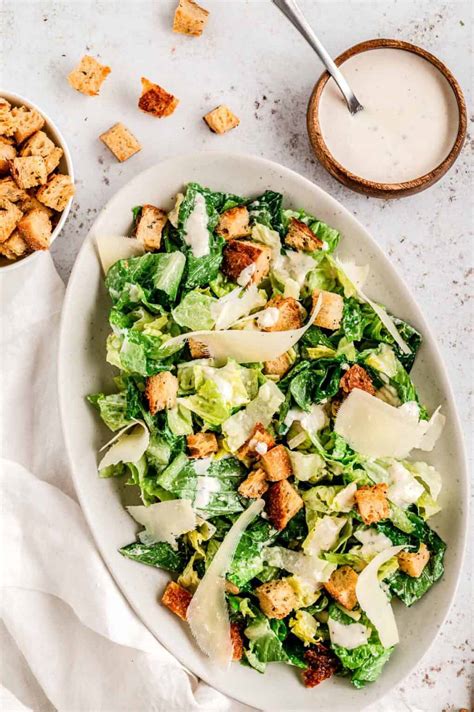healthy caesar salad dressing