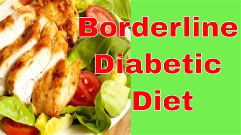 healthy diet for borderline diabetic