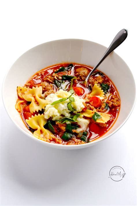 healthy lasagna soup instant pot