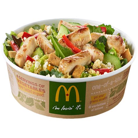 Healthy McDonald's Salads