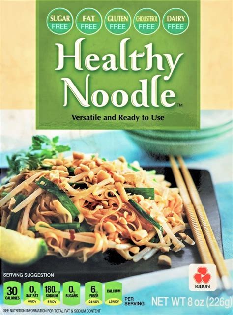 healthy noodle brand noodles