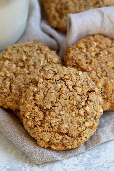 healthy oatmeal cookies vegan
