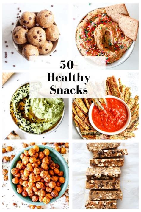 healthy recipes for snacks