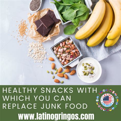 Healthy Snacks Replace Junk Food