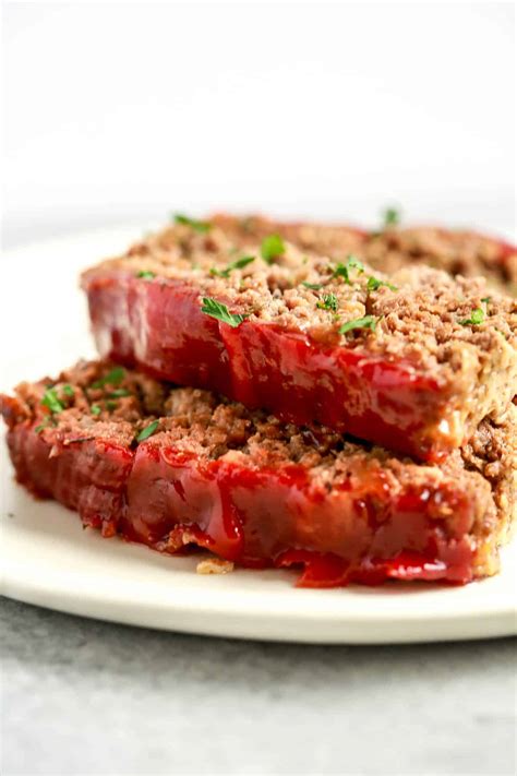 Healthy Version Of Meatloaf