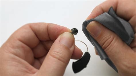 Hearing aid cleaning