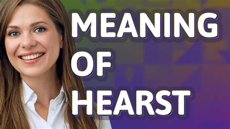Hearst Meaning
