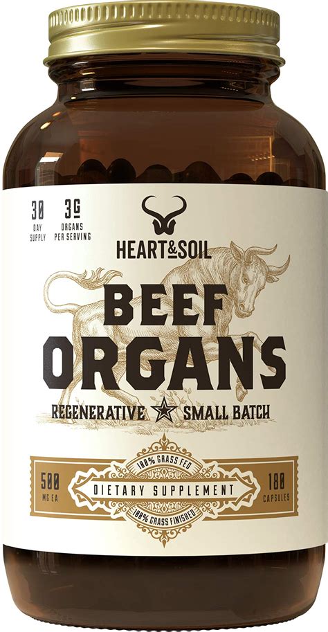 Beef Organs Heart & Soil