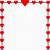 heart border template