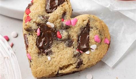 Heart Cookies Valentine Chocolate Chips