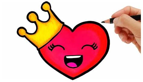 Heart Drawing Free Download - Cute Easy Heart Drawings Clipart