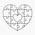 heart puzzle piece template