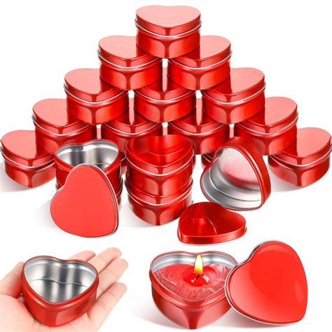 Heart Containers For Candles