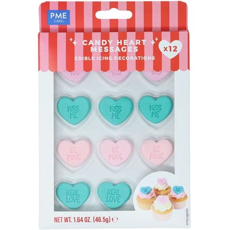 Heart Decorations Edible