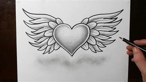 Heart Drawings Cool