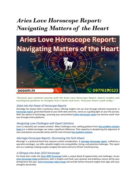 Heart Horoscope