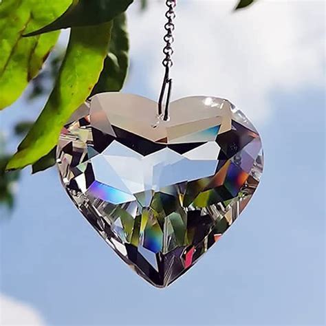 Heart Prism Suncatcher
