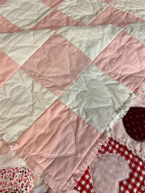 Heart Rag Quilt