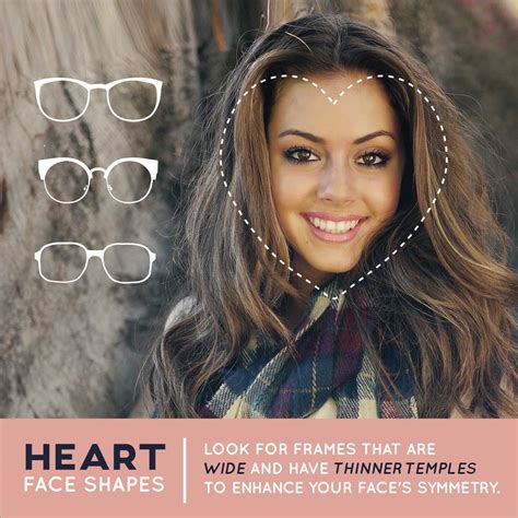 heart shaped face glasses