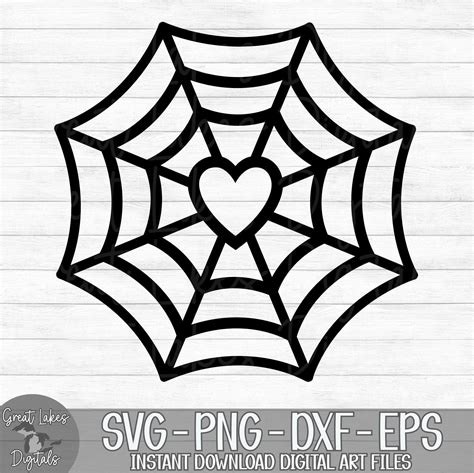 Heart Spider Web
