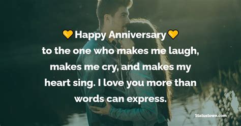 heart touching second anniversary wishes for boyfriend