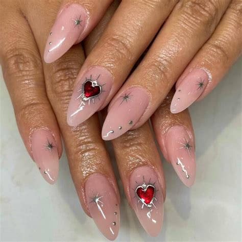 Heart-Shaped Nails