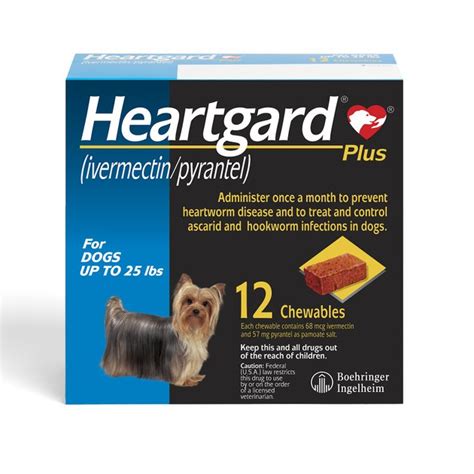 heartgard for dogs up to 25 pounds